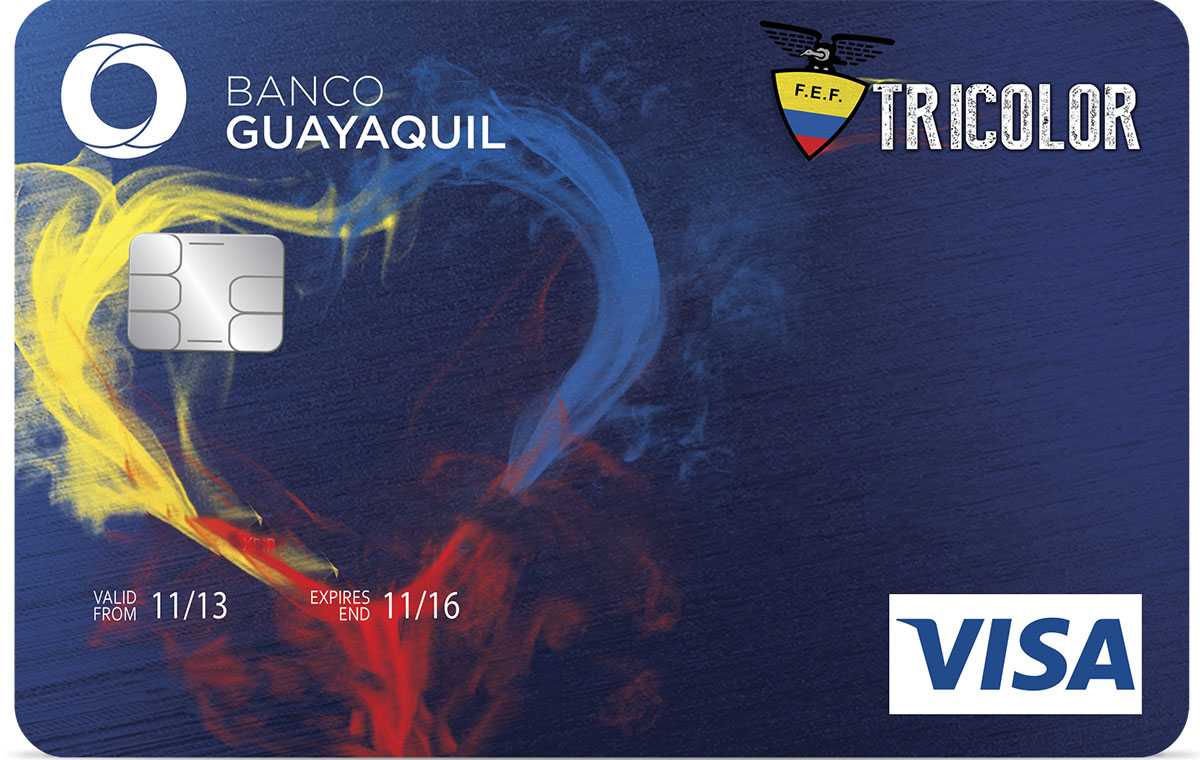 Tarjeta Visa Tricolor